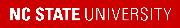 NC State University, University Development Logo